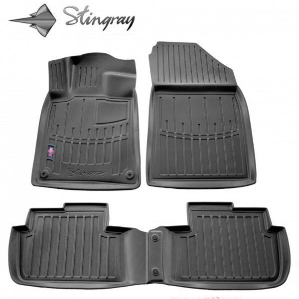 Gumijas paklājiņi PEUGEOT 407 2004-2011g.