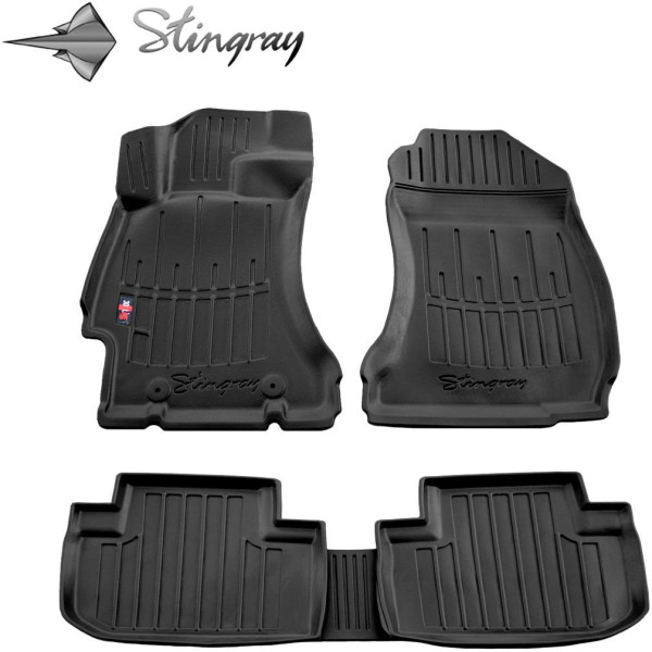 Gumijas paklājiņi SUBARU Forester SJ 2012-2018g.