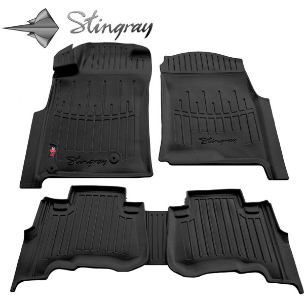 Gumijas paklājiņi TOYOTA Land Cruiser Prado J120 2002-2009g.