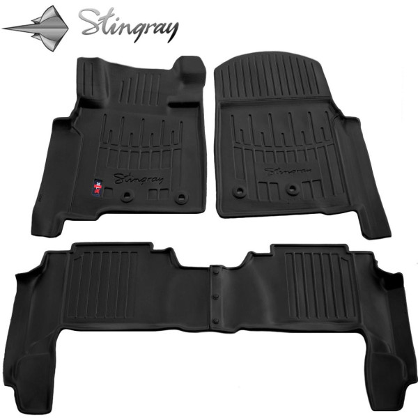 Gumijas paklājiņi TOYOTA Land Cruiser 200 2007-2021g.