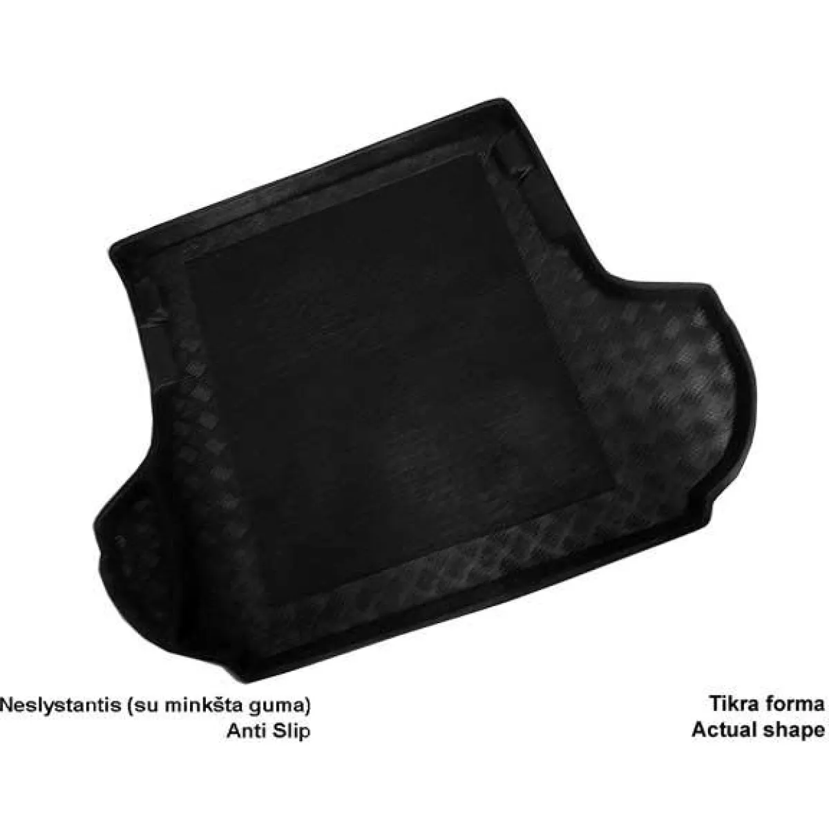 Plastmasas bagāžnieka paklājiņš Citroen C-Crosser 2007-2012g. Plastmasas bagāžnieka paklājiņš Citroen C-Crosser 2007-2012g.