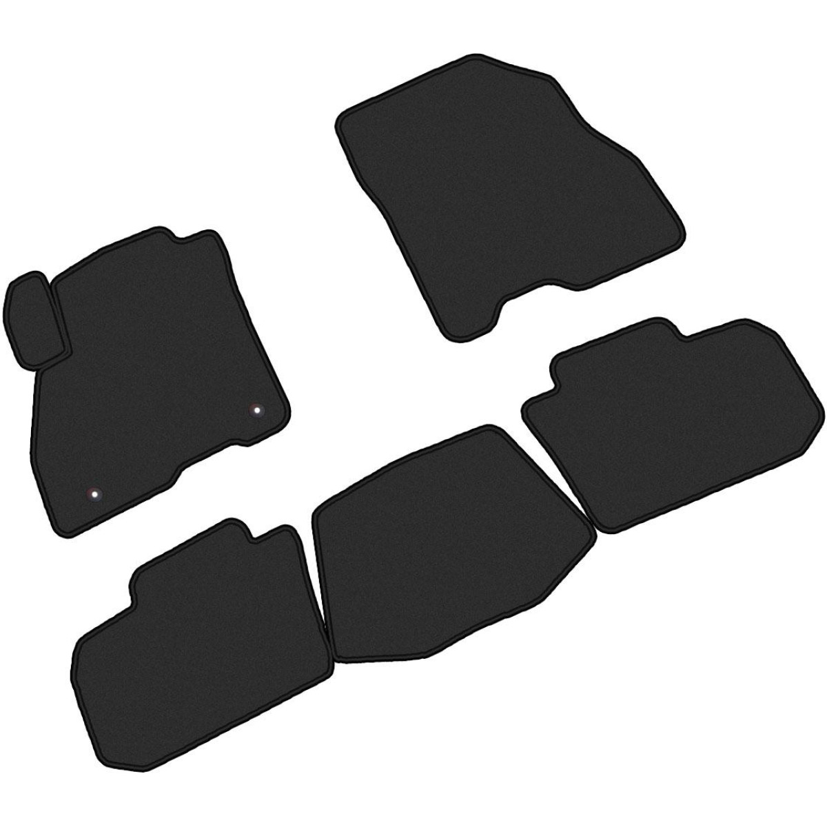 Auduma paklājiņi Nissan Leaf no 2017g.