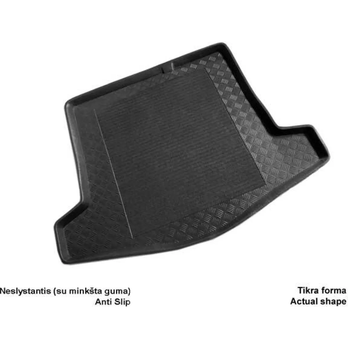 Plastmasas bagāžnieka paklājiņš Ford Focus sedans plonas atsarginis ratas bagažinėje 2005-2010g. Plastmasas bagāžnieka paklājiņš Ford Focus sedans plonas atsarginis ratas bagažinėje 2005-2010g.