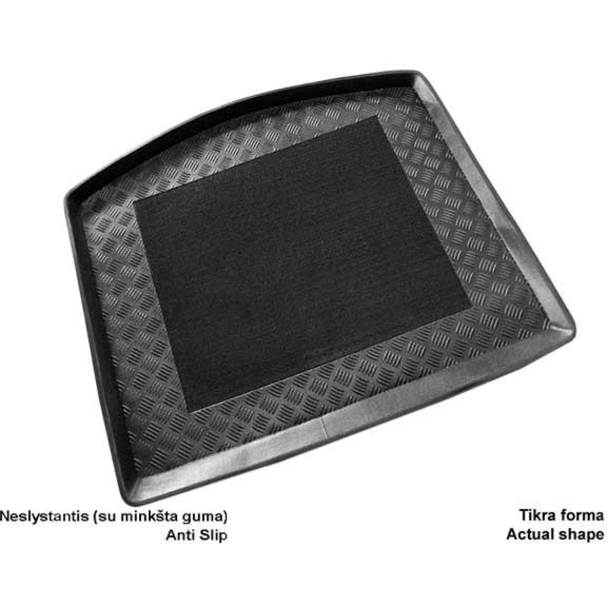 Plastmasas bagāžnieka paklājiņš Mazda CX-5 2012-2017g. Plastmasas bagāžnieka paklājiņš Mazda CX-5 2012-2017g.