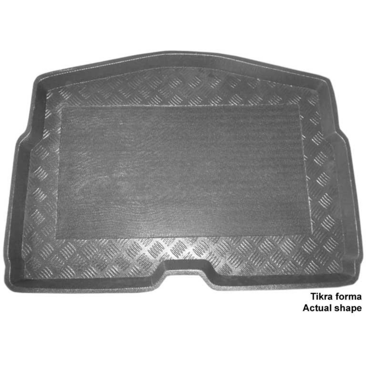 Plastmasas bagāžnieka paklājiņš Nissan Note no 2012g. (apatinis) Plastmasas bagāžnieka paklājiņš Nissan Note no 2012g. (apatinis)