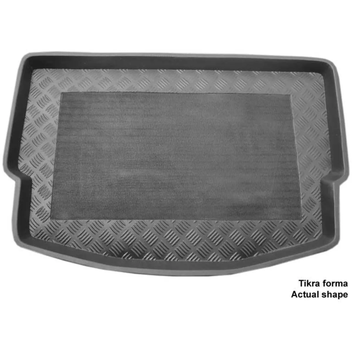 Plastmasas bagāžnieka paklājiņš Nissan Note no 2012g. (viršutinis) Plastmasas bagāžnieka paklājiņš Nissan Note no 2012g. (viršutinis)