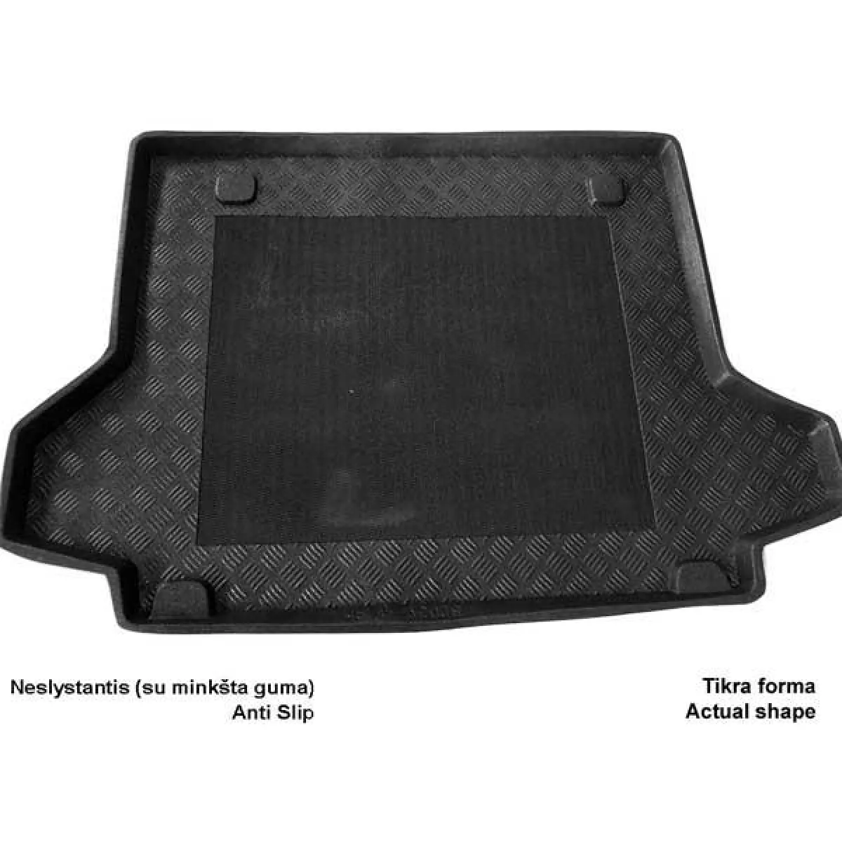 Plastmasas bagāžnieka paklājiņš Renault Koleos no 2008g. Plastmasas bagāžnieka paklājiņš Renault Koleos no 2008g.