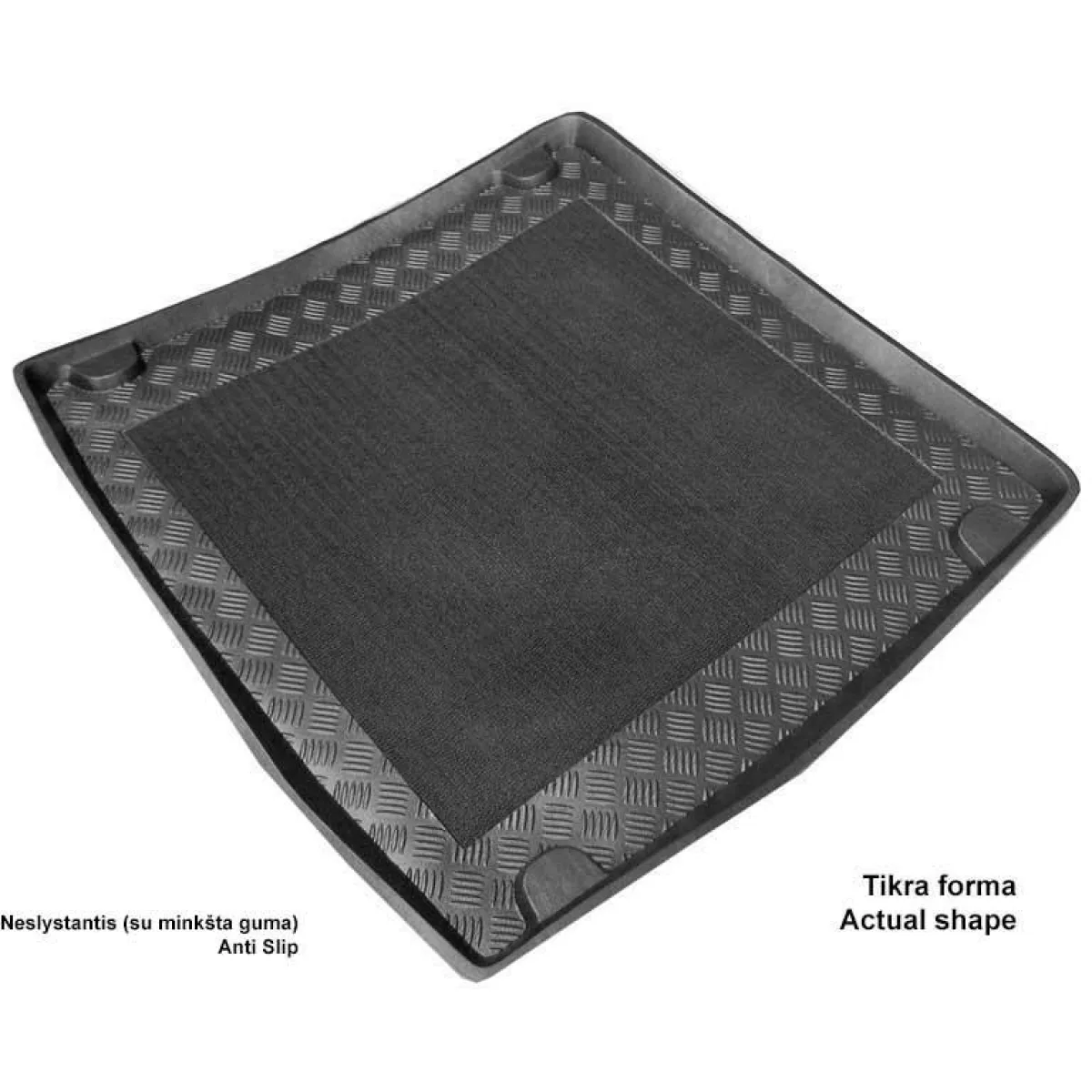 Plastmasas bagāžnieka paklājiņš Seat EXEO ST 2009-2013g. Plastmasas bagāžnieka paklājiņš Seat EXEO ST 2009-2013g.