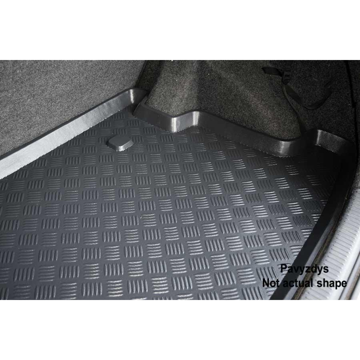Plastmasas bagāžnieka paklājiņš Volvo C30 2007-2013g. Plastmasas bagāžnieka paklājiņš Volvo C30 2007-2013g.