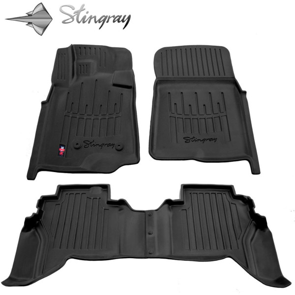 Gumijas paklājiņi MITSUBISHI Pajero IV V80 2006-2021g.