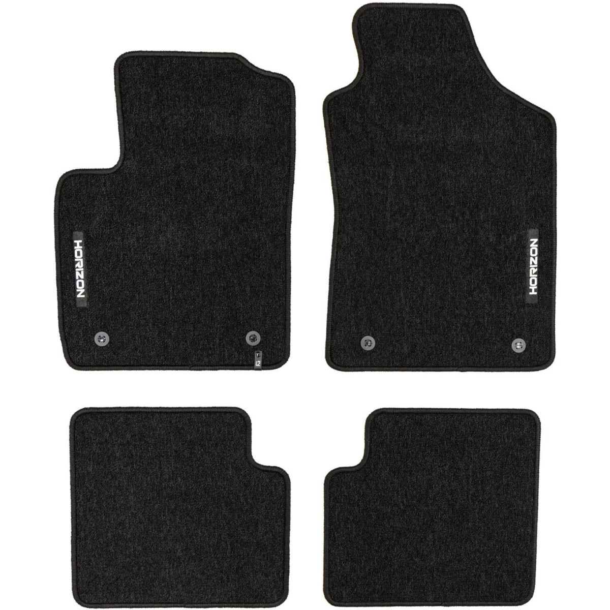 Auduma paklājiņi HORIZON Fiat 500 no 2007g.