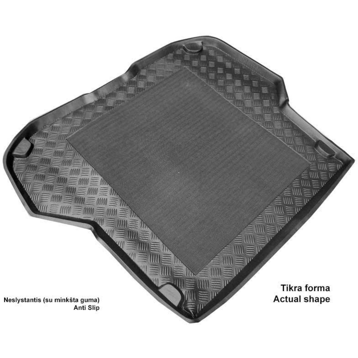Plastmasas bagāžnieka paklājiņš Volkswagen Golf III universāls 1994-1999g. Plastmasas bagāžnieka paklājiņš Volkswagen Golf III universāls 1994-1999g.