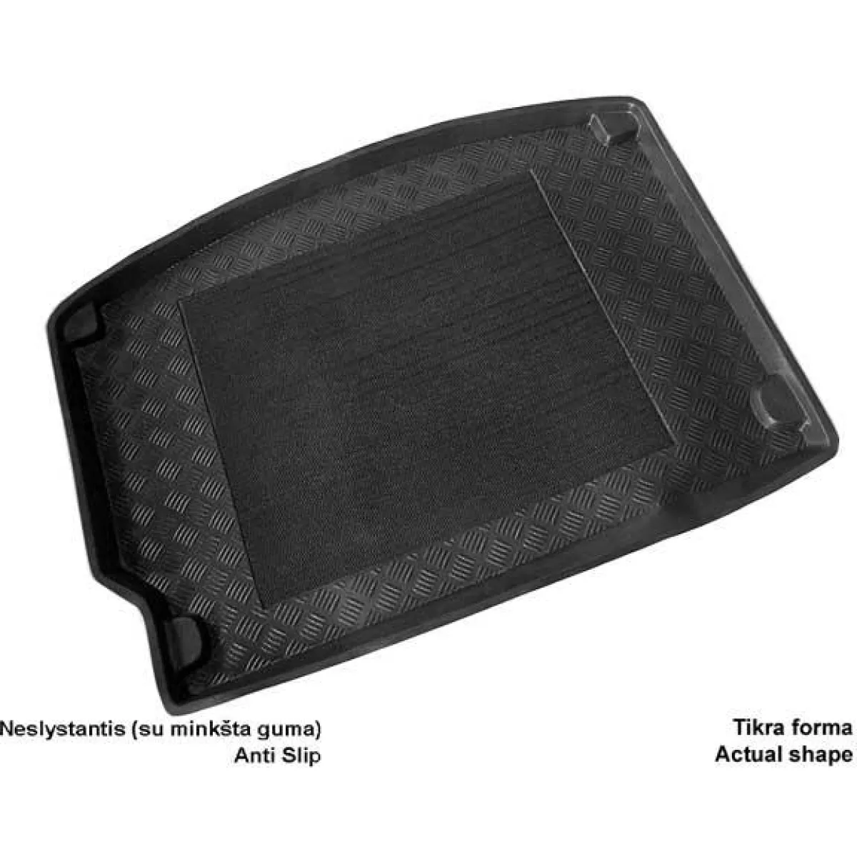Plastmasas bagāžnieka paklājiņš Renault Megane III hečbeks no 2009g. Plastmasas bagāžnieka paklājiņš Renault Megane III hečbeks no 2009g.