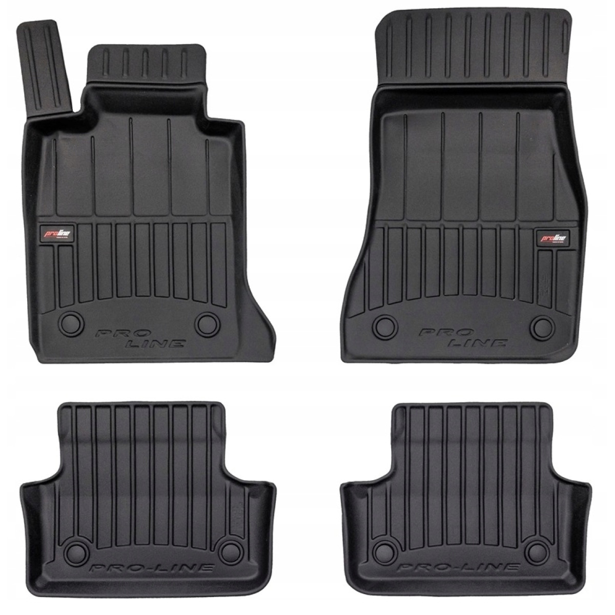 Gumijas paklājiņi Proline BMW 5 G30 Sedan, Hybrid 2017-2023g.