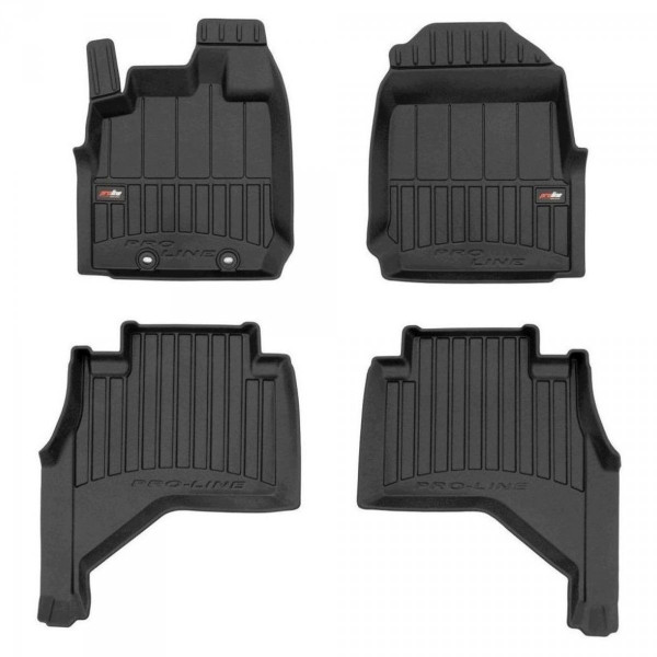 Gumijas paklājiņi Proline Isuzu D-MAX III no 2019g. (4 durvju, double cabin)