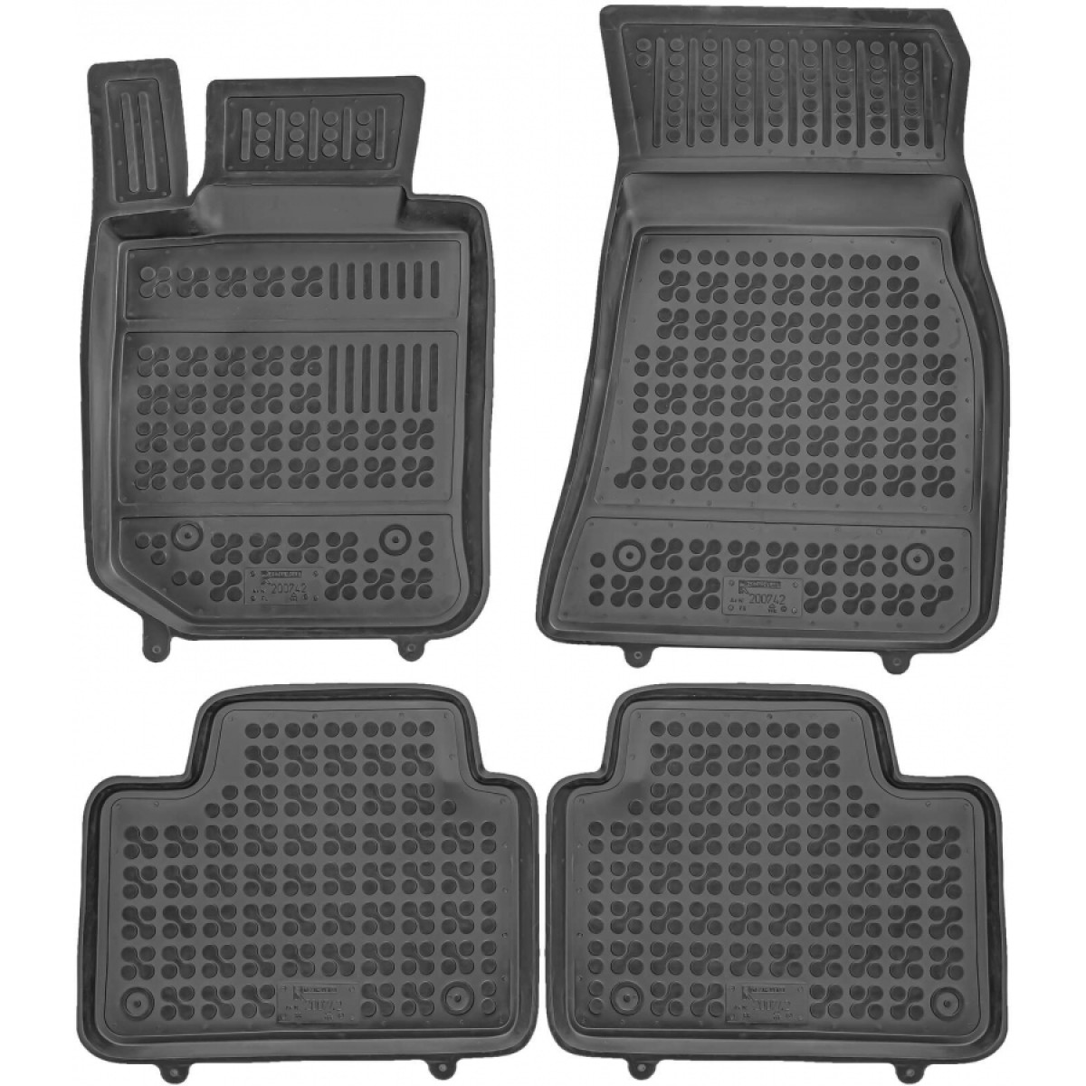 Gumijas paklājiņi BMW 3 (G20/G21) 2019-2026g. (M-SPORT PACK)