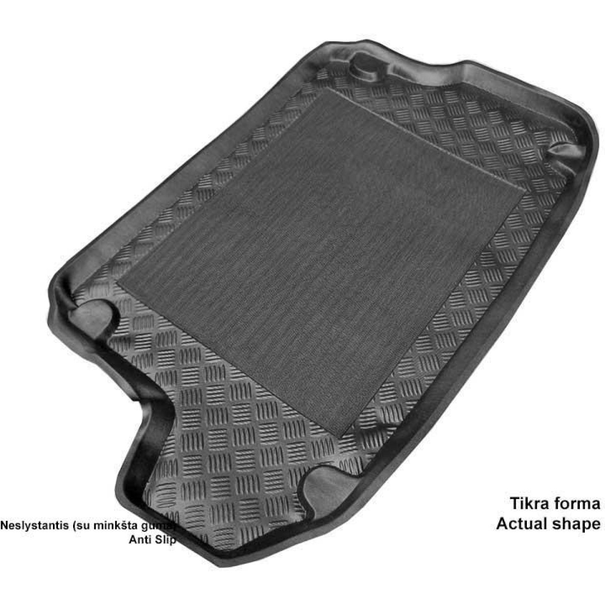 Plastmasas bagāžnieka paklājiņš Honda HR-V 1999-2006g. Plastmasas bagāžnieka paklājiņš Honda HR-V 1999-2006g.