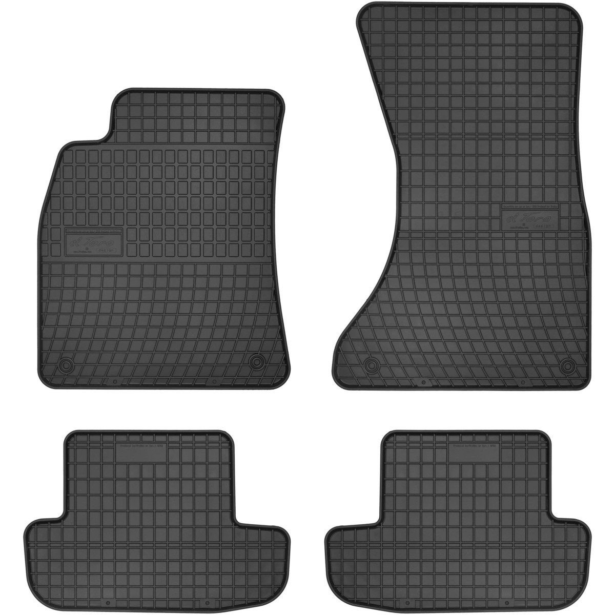 Gumijas paklājiņi Audi A5 2007-2016g. Gumijas paklājiņi Audi A5 2007-2016g.