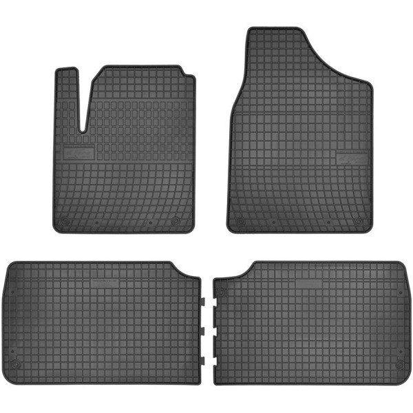Gumijas paklājiņi Seat Alhambra 1995-2010g. (5 vietu)
