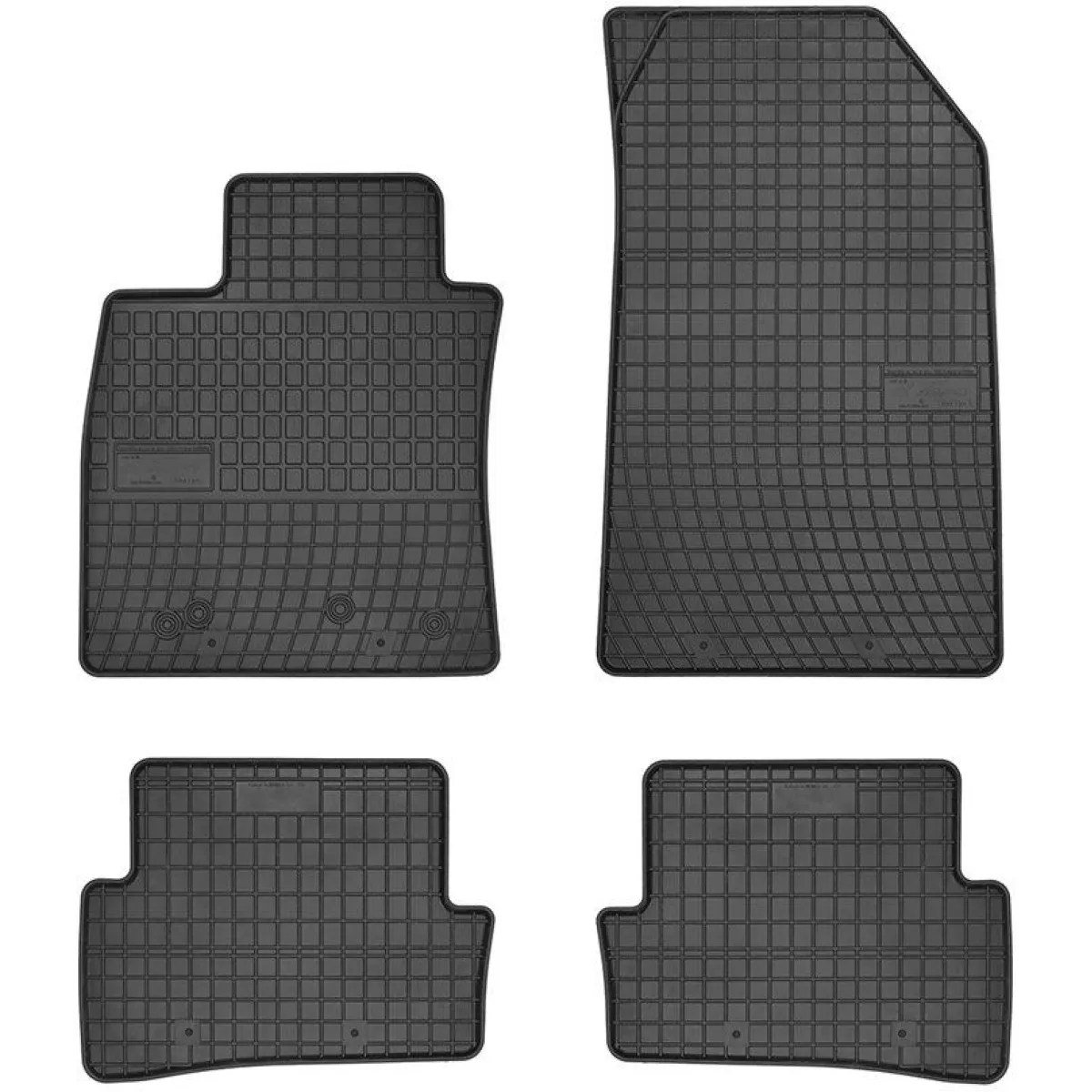 Gumijas paklājiņi Renault Clio III 2005-2012g. Gumijas paklājiņi Renault Clio III 2005-2012g.