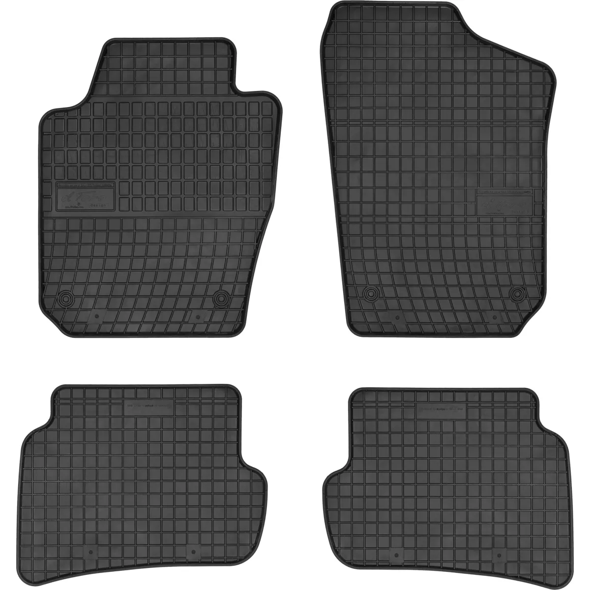 Gumijas paklājiņi Skoda Fabia III 2014-2021g. Gumijas paklājiņi Skoda Fabia III 2014-2021g.