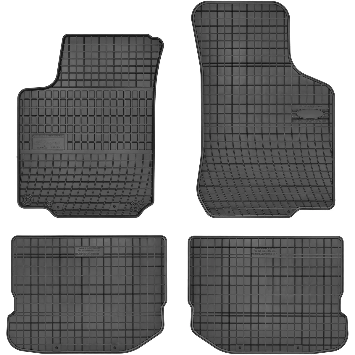 Gumijas paklājiņi Seat Toledo II 1999-2004g. Gumijas paklājiņi Seat Toledo II 1999-2004g.
