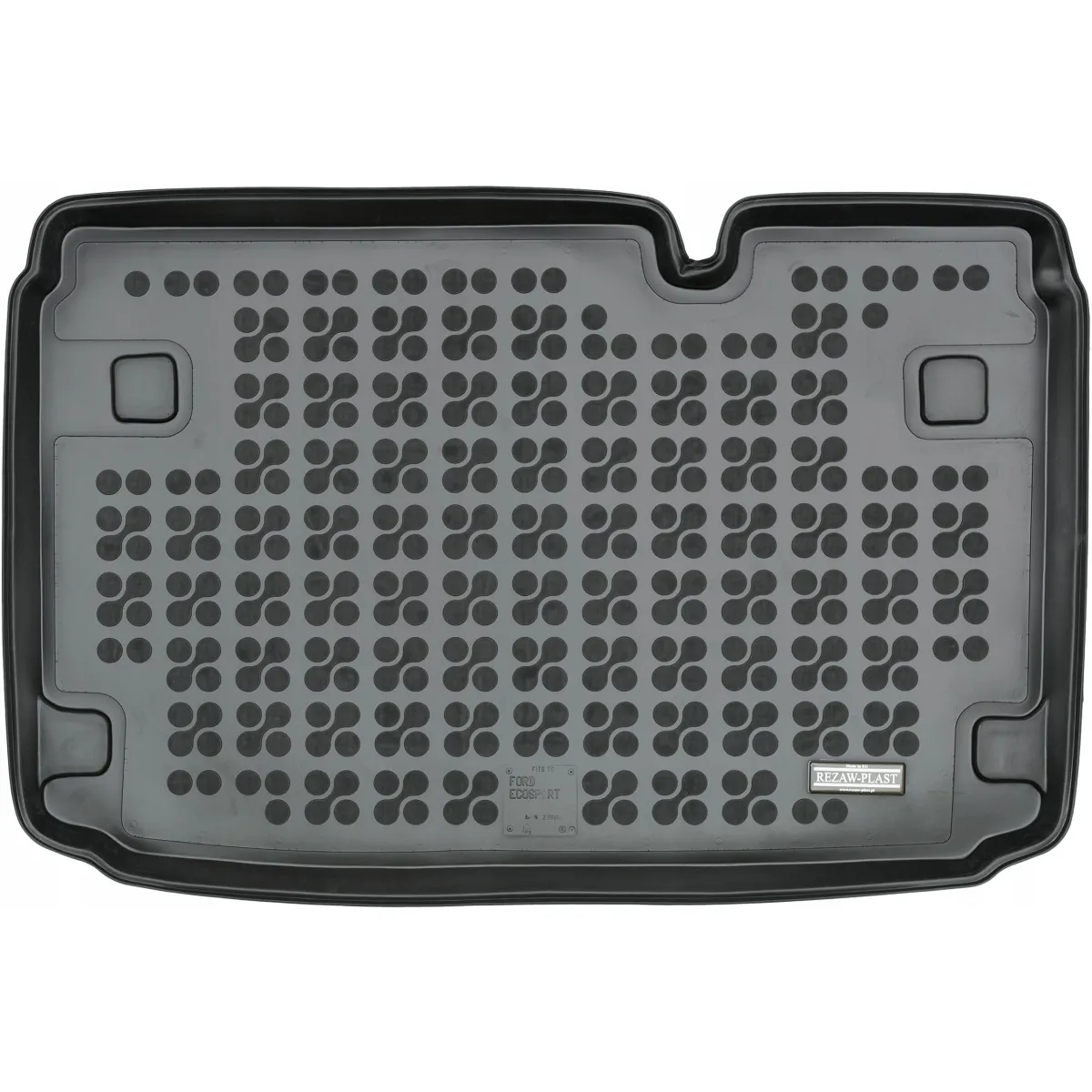 Gumijas bagāžnieka paklājiņš Ford EcoSport II no 2012g. (apakšējā daļa) Gumijas bagāžnieka paklājiņš Ford EcoSport II no 2012g. (apakšējā daļa)