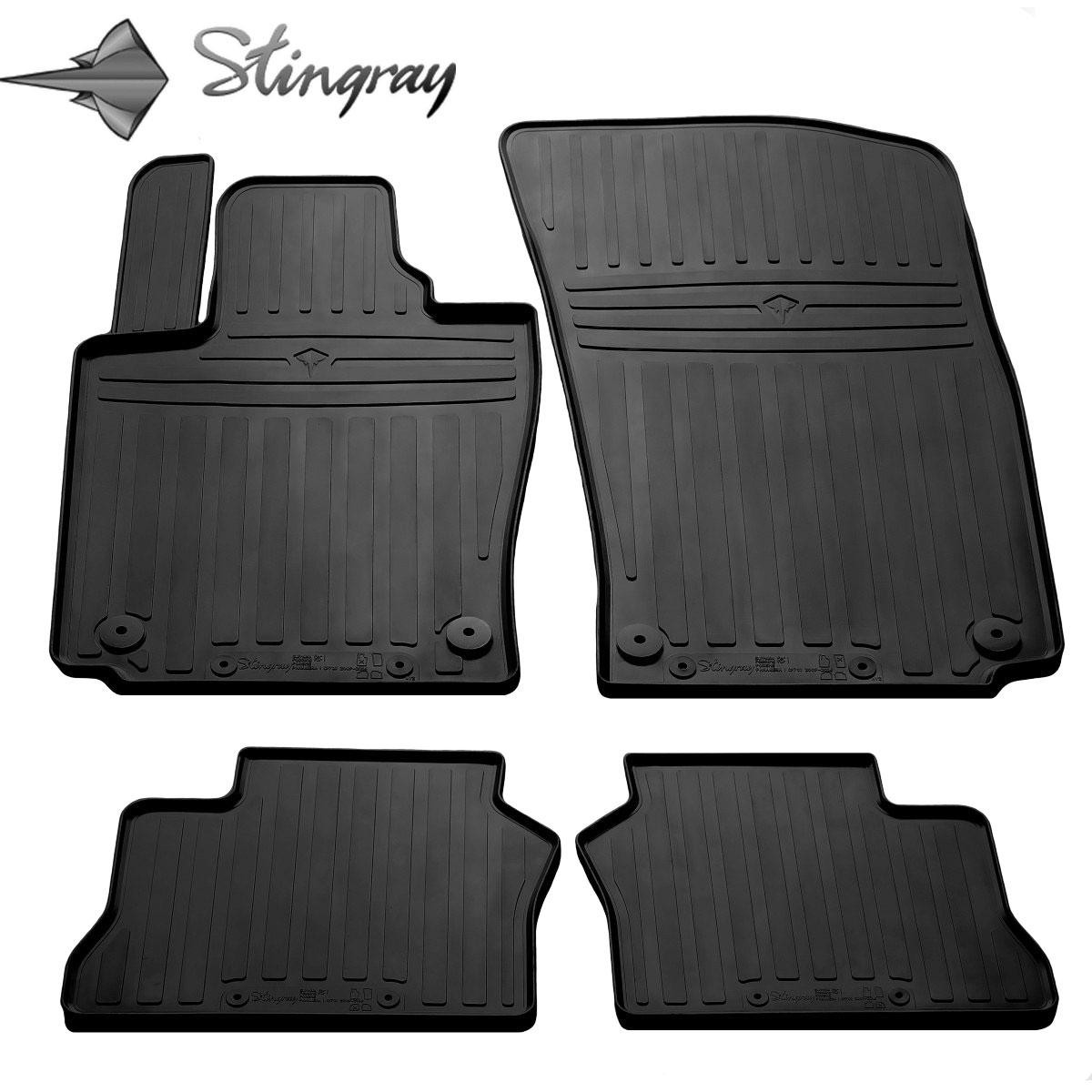 Gumijas paklājiņi PORSCHE Panamera 970 2009-2016g., 4gab. / 1052034 Gumijas paklājiņi PORSCHE Panamera 970 2009-2016g., 4gab. / 1052034