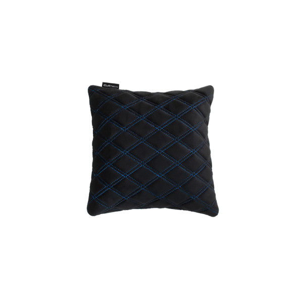EVAtech Autospilvens 30x30 cm - melna / zils šuvums