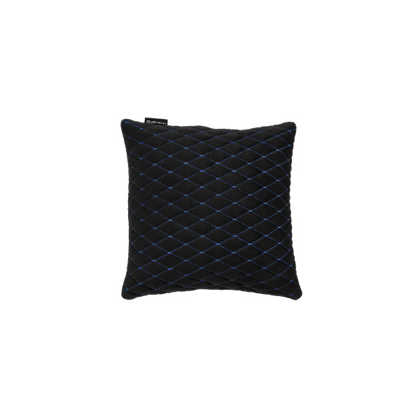 EVAtech Autospilvens 30x30 cm - melna / zils šuvums