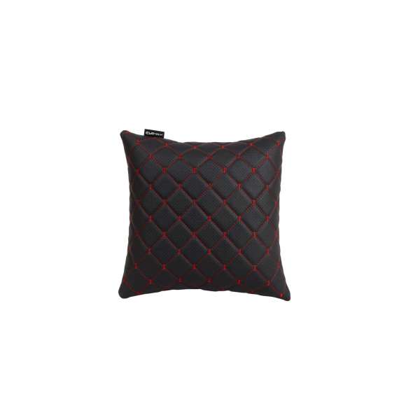 EVAtech ECO Autospilvens 30x30 cm - melna / sarkans šuvums