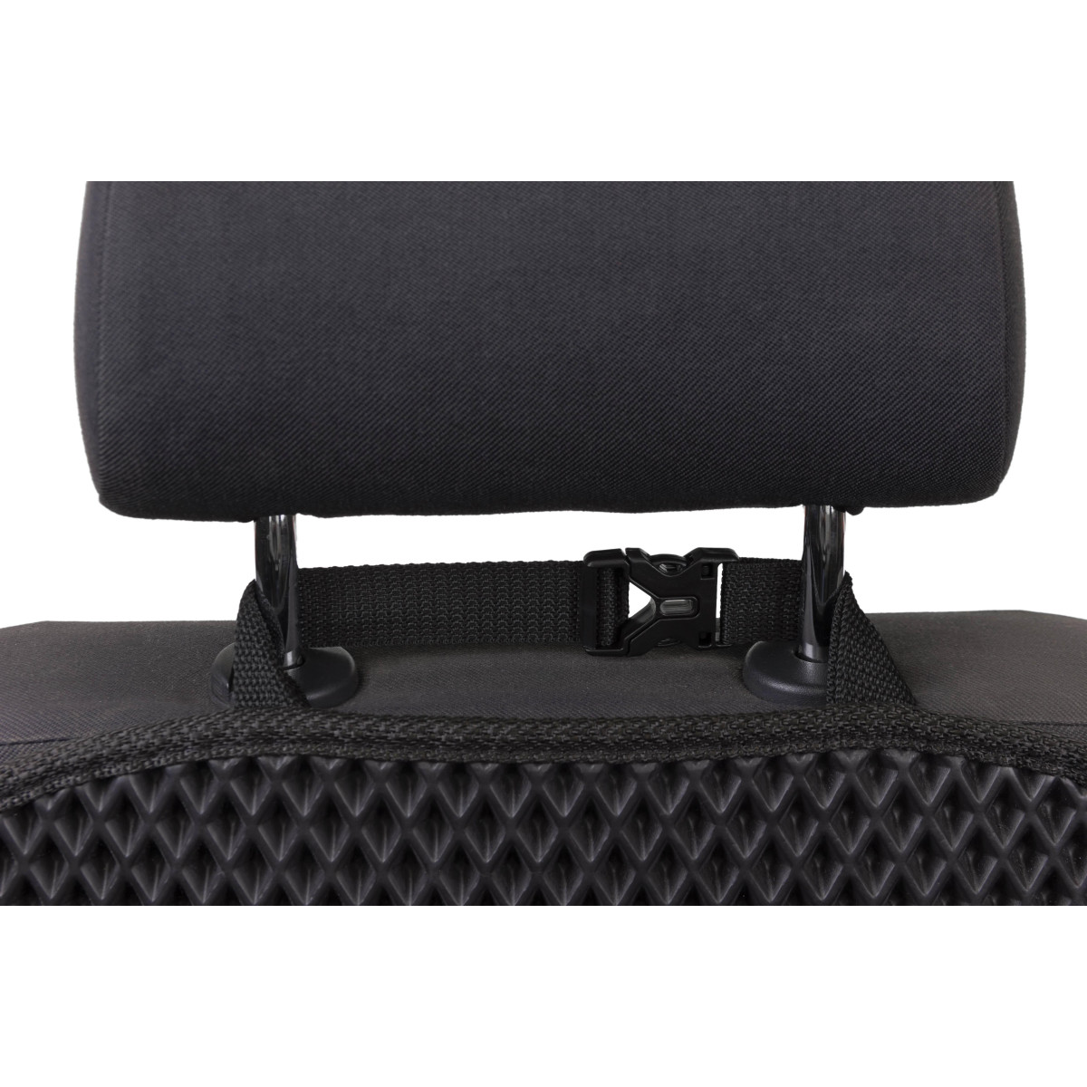 EVAtech Bērnu Auto Sēdekļa Aizsargs 68x46 cm - melna / melnas malas EVAtech Bērnu Auto Sēdekļa Aizsargs 68x46 cm - melna / melnas malas