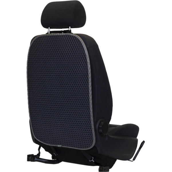 EVAtech Bērnu Auto Sēdekļa Aizsargs 68x46 cm - pelēks / pelēks malas