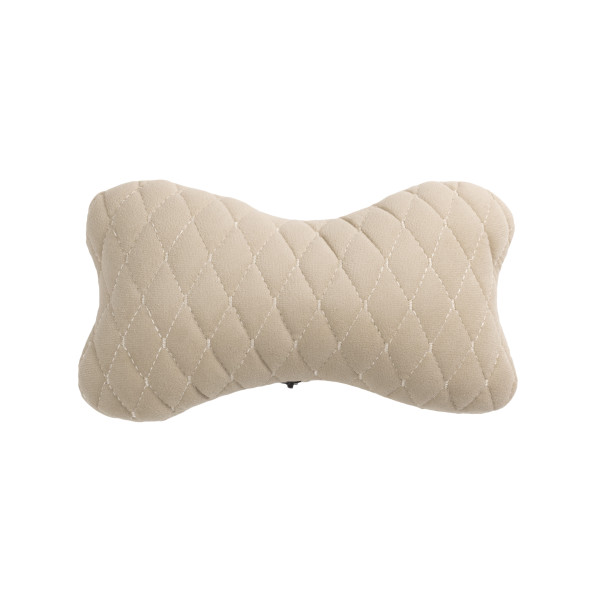 EVAtech Auto Kakla Spilvens 27x16 cm - smilšu / smilšu šuvums