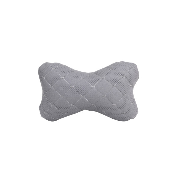 EVAtech ECO Auto Kakla Spilvens 27x16 cm - pelēks / pelēkas šuvums