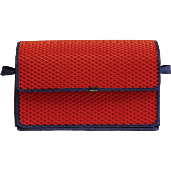 EVAtech Bagāžas nodalījuma organizators 30x49x25 cm - sarkans / zils malas