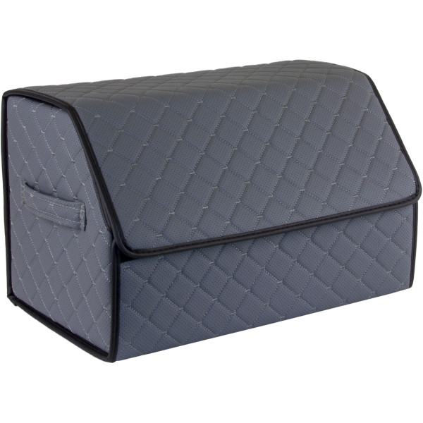 EVAtech Bagāžas nodalījuma organizators ECO M 30x30x50 cm - pelēks / melnas malas / pelēkas šuvums / melns iekšpuse