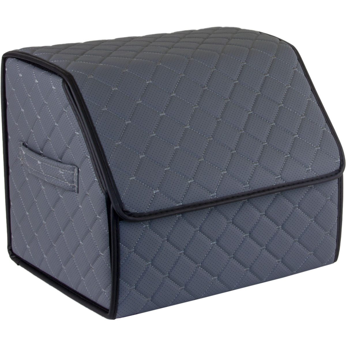 EVAtech Bagāžas nodalījuma organizators ECO S 30x30x35 cm - pelēks / melnas malas / pelēkas šuvums / melns iekšpuse