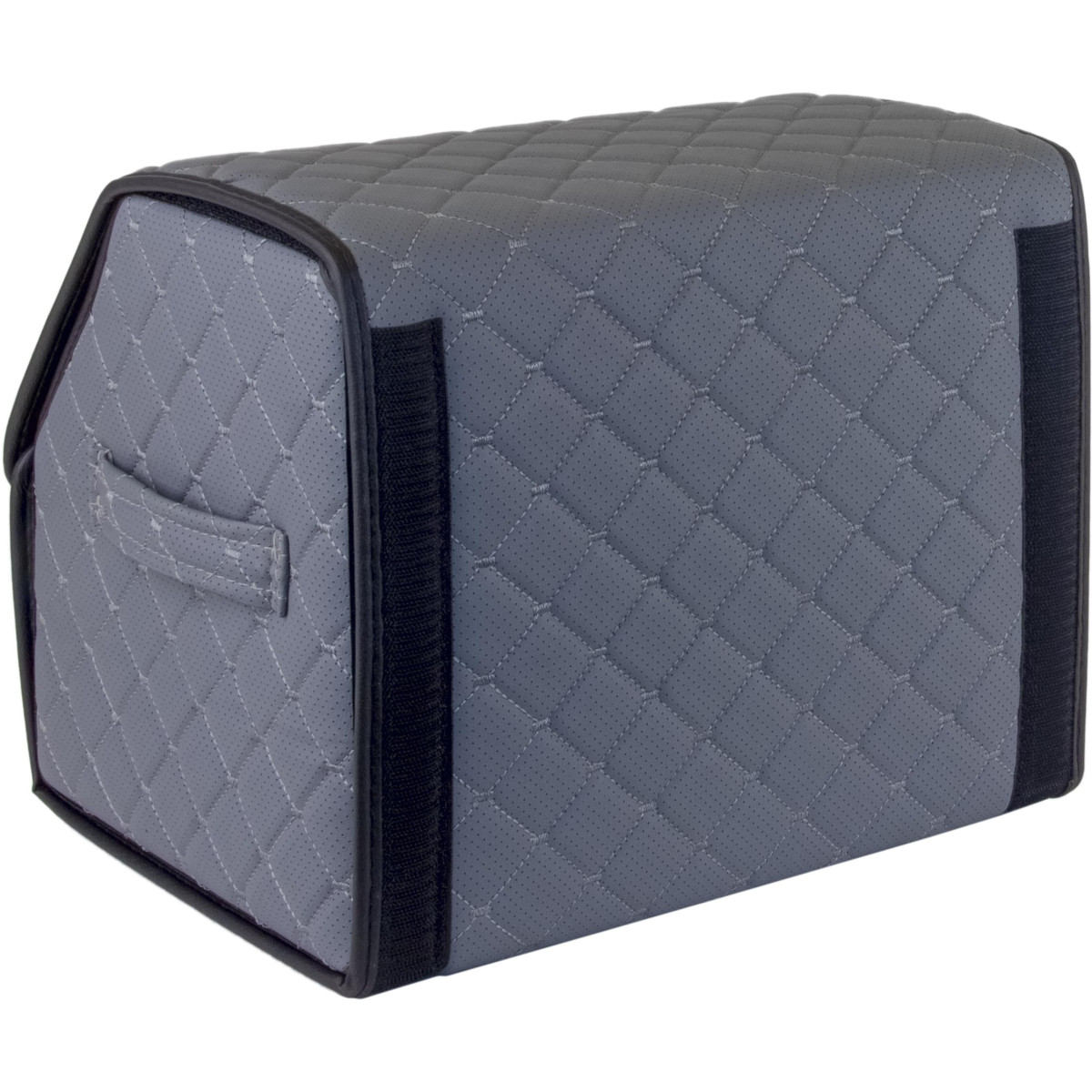 EVAtech Bagāžas nodalījuma organizators ECO S 30x30x35 cm - pelēks / melnas malas / pelēkas šuvums / melns iekšpuse