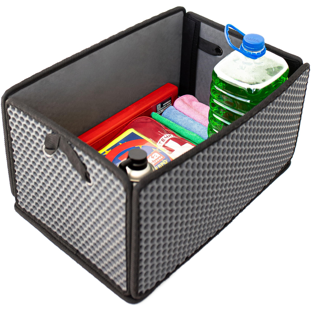 EVAtech Bagāžas nodalījuma organizators LightBox 33x50x25 cm - pelēks / melnas malas