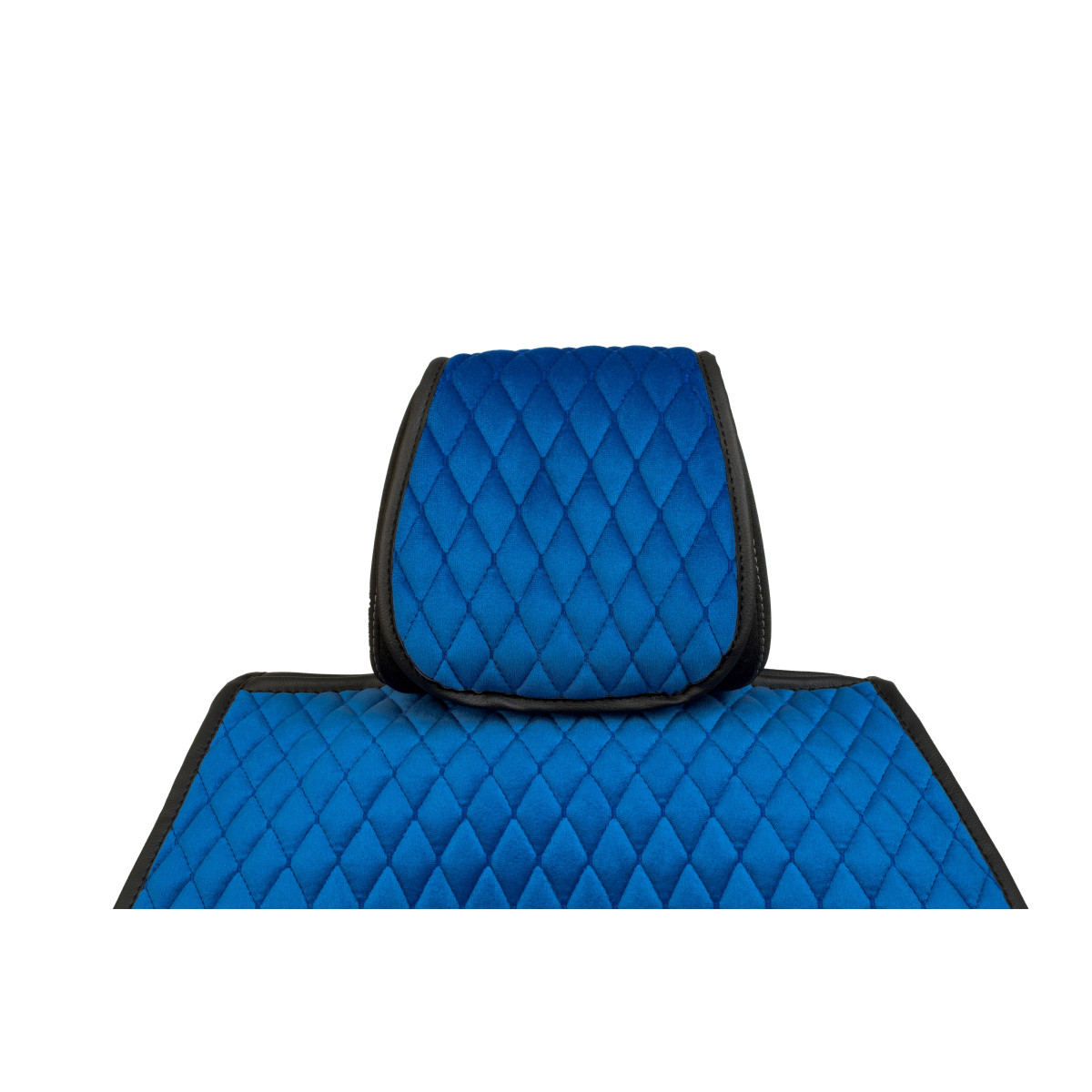 EVAtech PRO sēdekļu pārvalki, 2gab. - zils / melnas malas / zils šuvums