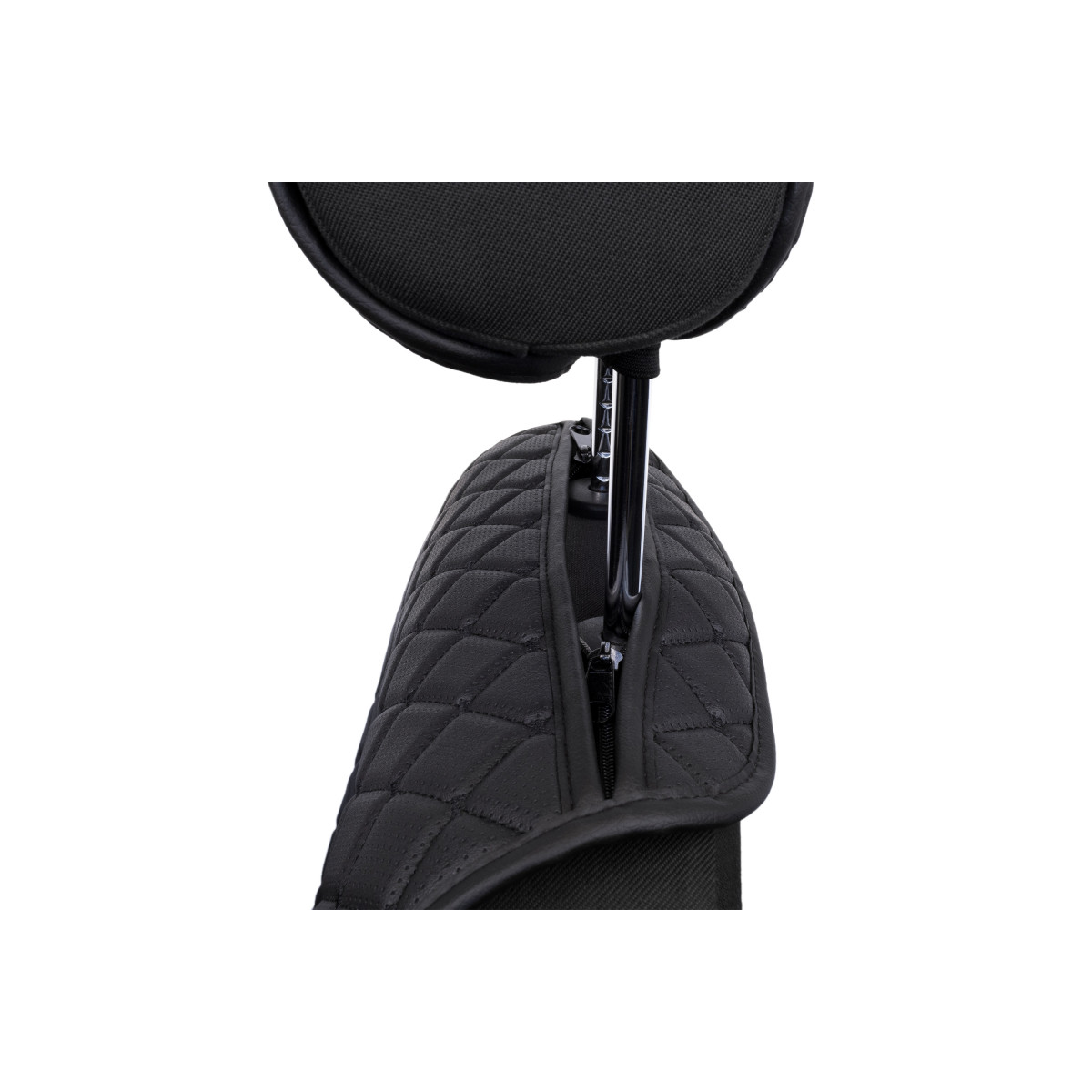 EVAtech ECO Max sēdekļu pārvalki, 3gab. - melna / melnas malas / melnas šuvums