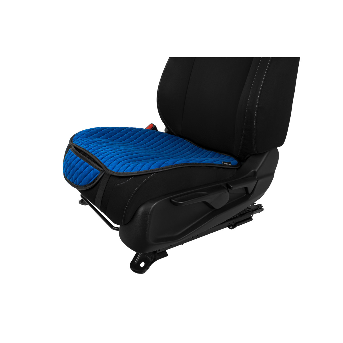 EVAtech sēdekļu spilvenu pārvalki, 3gab. - zils / melnas malas / zils šuvums