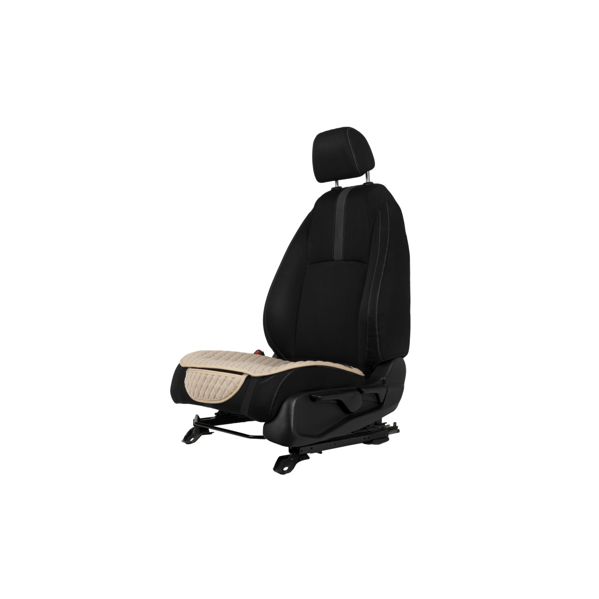 EVAtech sēdekļu spilvenu pārvalki, 3gab. - smilšu / smilšu malas / smilšu šuvums