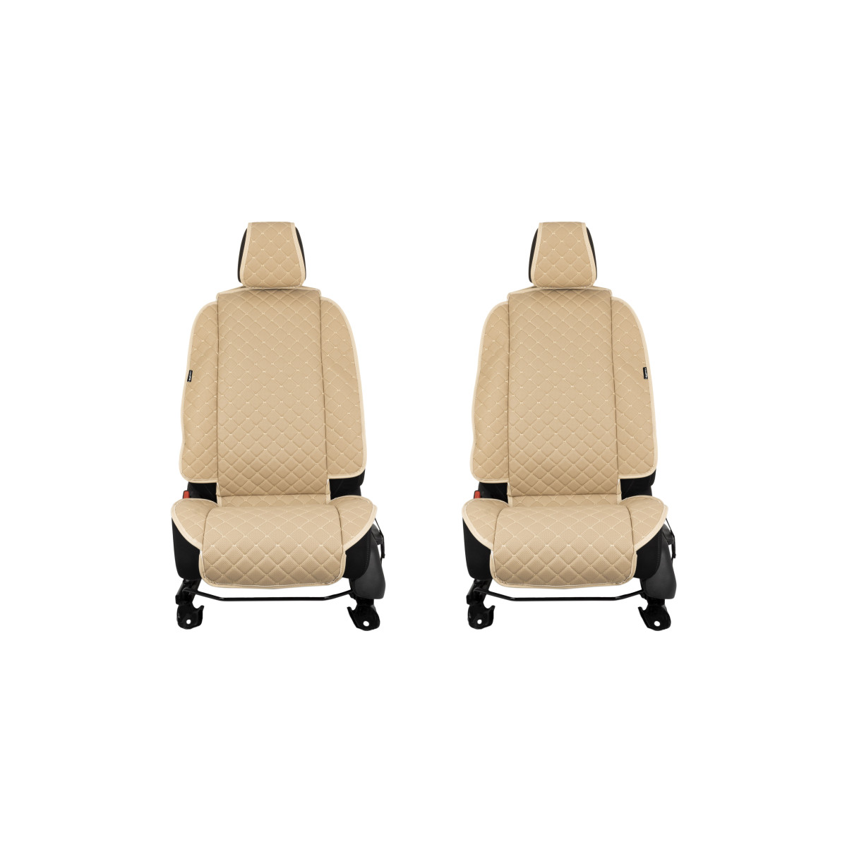 EVAtech ECO Max sēdekļu pārvalki, 2gab. - smilšu / smilšu malas / smilšu šuvums