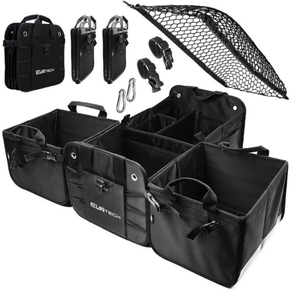 Salokāmais auto bagāžnieka organizators 2 Plus EVAtech 60×37×32 cm