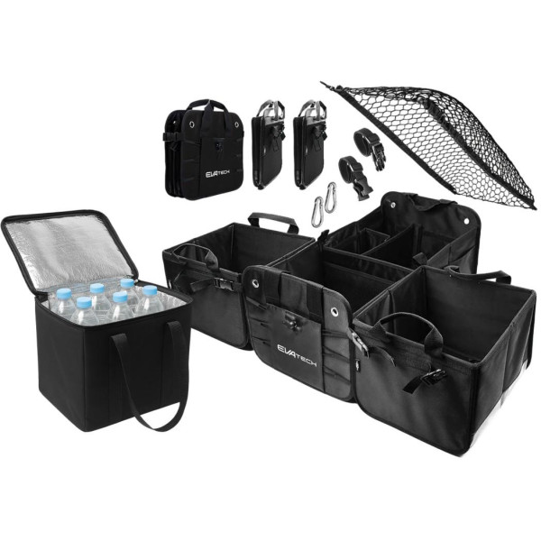 Salokāmais auto bagāžnieka organizators 2 Plus Froze EVAtech 60×37×32 cm