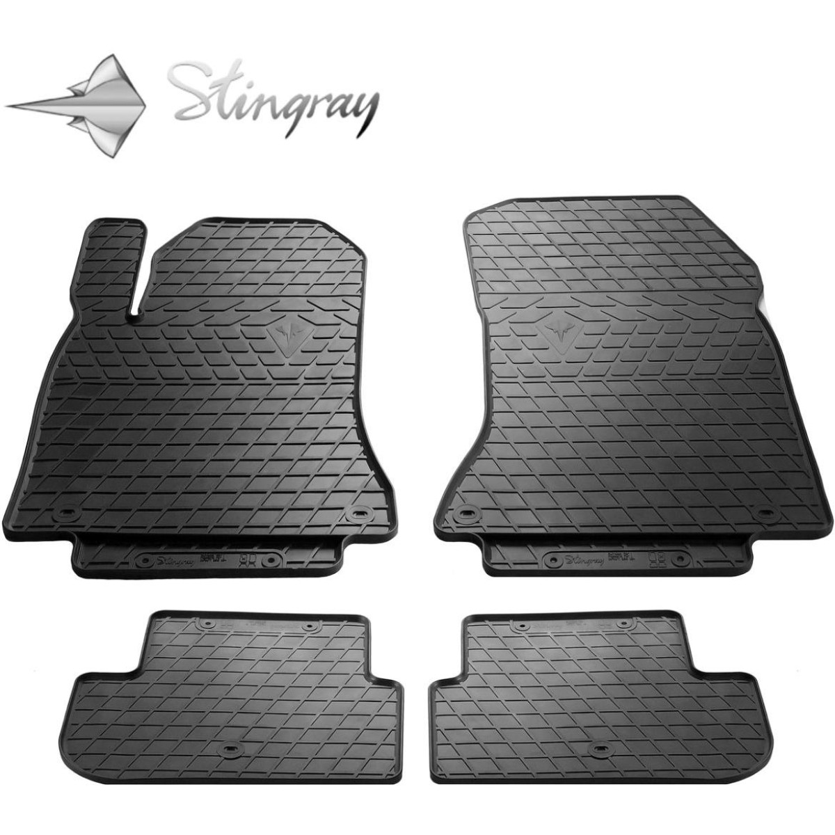 Gumijas paklājiņi INFINITI QX30 2016-2019g., 4gab. / 1033034 Gumijas paklājiņi INFINITI QX30 2016-2019g., 4gab. / 1033034
