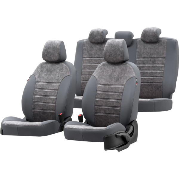 Milano sēdekļu pārvalki (eko āda, auduma) Nissan X-trail III