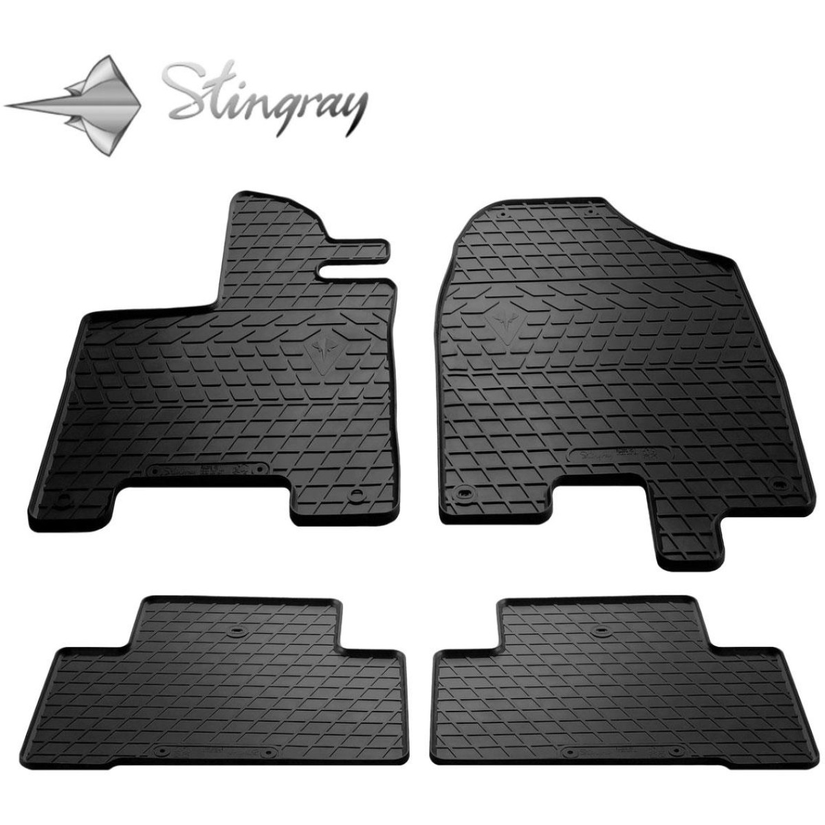 Gumijas paklājiņi ACURA MDX YD3 2013-2020g., 4gab. / 1034024 Gumijas paklājiņi ACURA MDX YD3 2013-2020g., 4gab. / 1034024